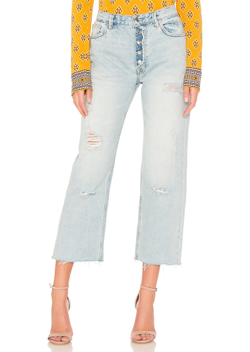 Free People Rolling On The River Straight Crop
