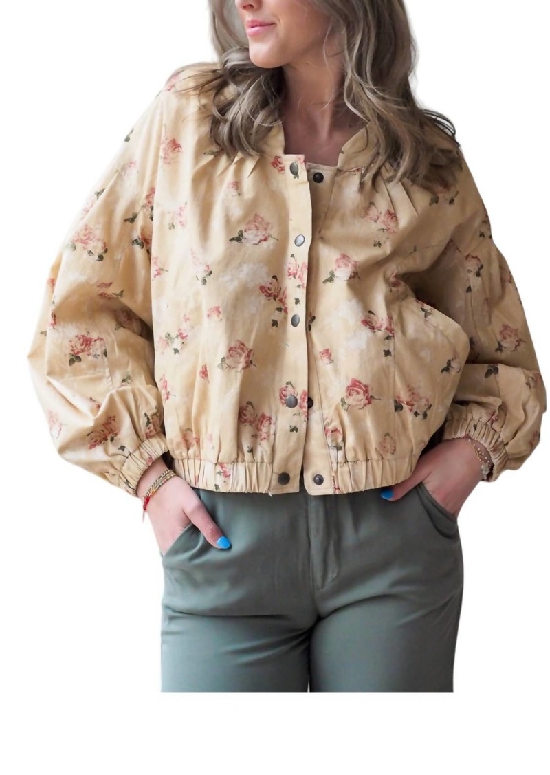 Free People Rory Bomber In Warm Combo