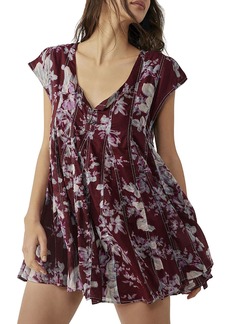 Free People Sully Womens Cotton Short Fit & Flare Dress