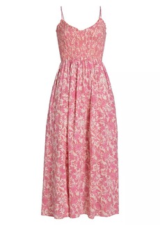 Free People Sweet Nothings Floral Midi-Dress