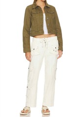 Free People Tahiti Cargo Pants In Tofu