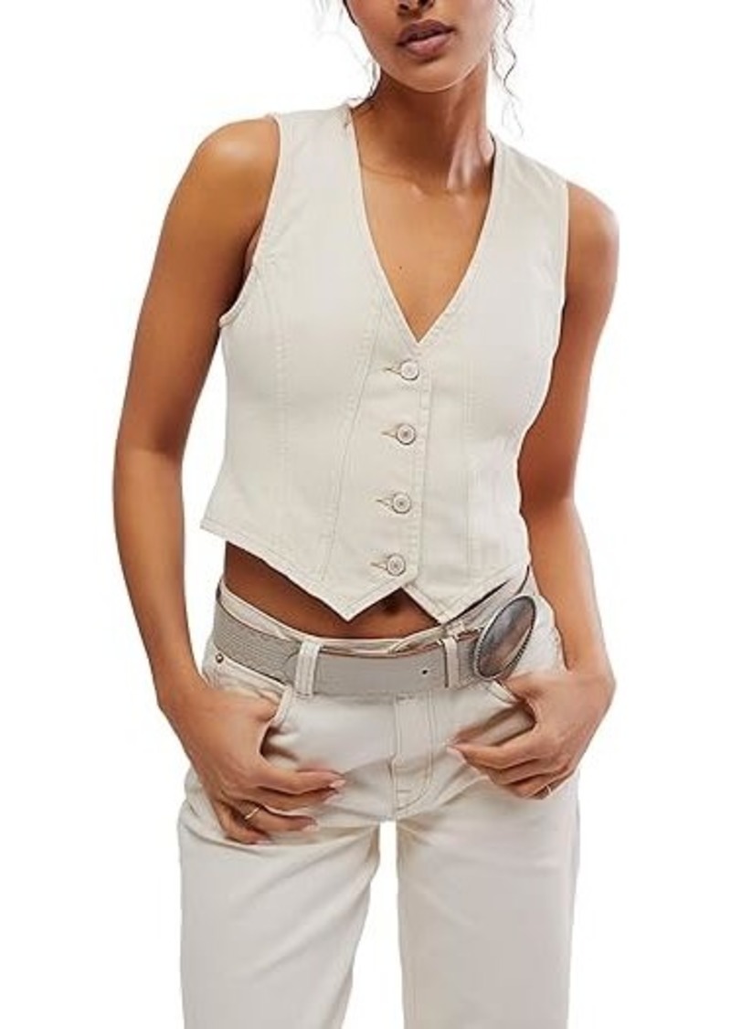 Free People Tate Denim Vest