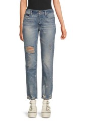 Free People Unknown Legend High Rise Slim Jeans