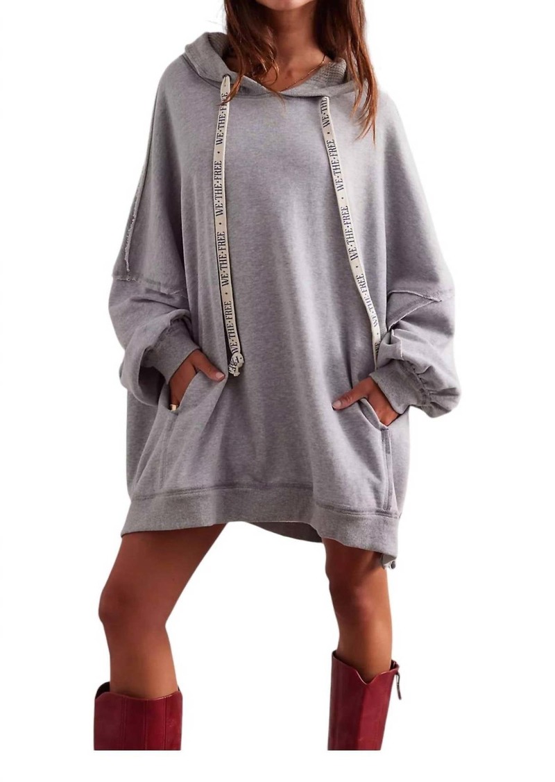 Free People We The Free We Hoodie In Grey