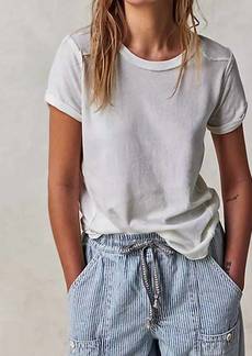 Free People Wild Tee In Ivory