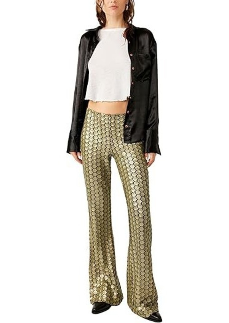 Free People Wilder Days Sequin Flare