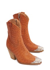 Free People Brayden Western Boot in Tan Leather at Nordstrom