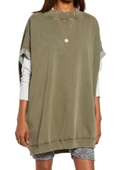Free People Grove Cotton Blend Pullover in Adventurer at Nordstrom