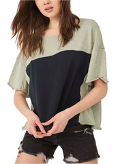 Free People Gym Class T-Shirt in Green Tea Combo at Nordstrom