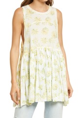 Free People Madison Print Tank Dress in Light Combo at Nordstrom