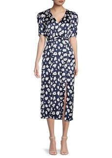 French Connection Aimee Verona Abstract Midi Dress
