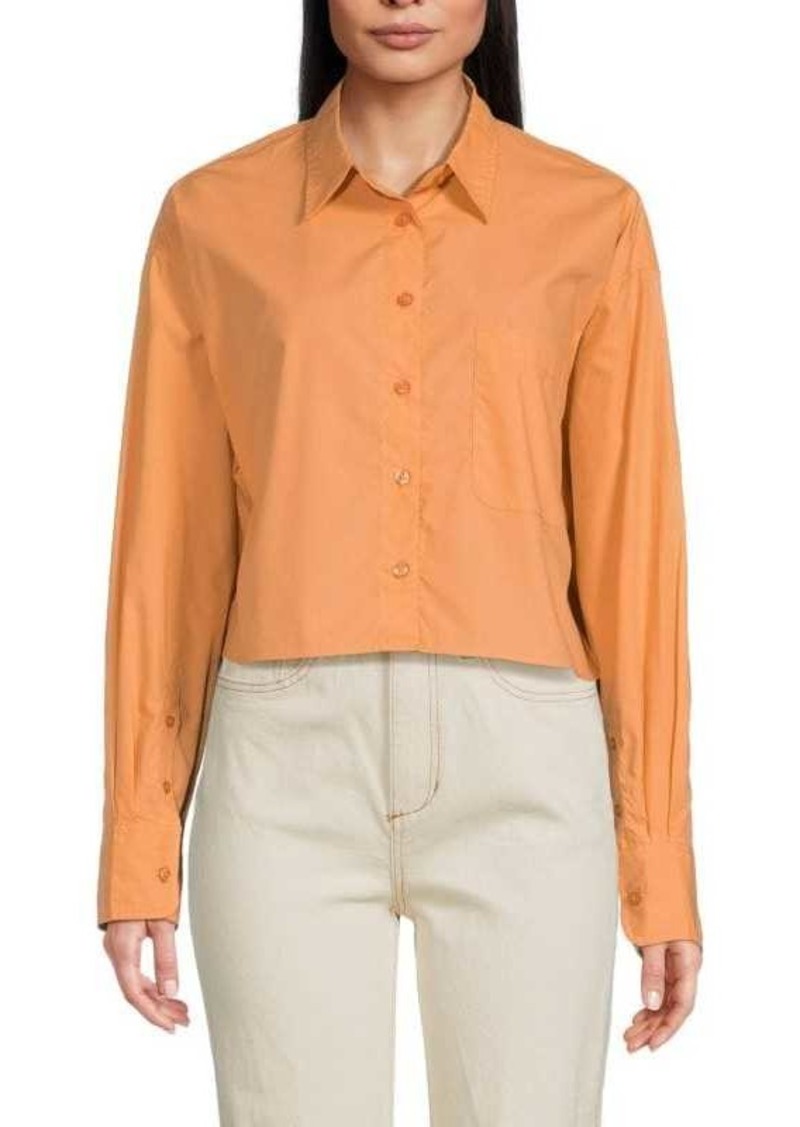 French Connection Alissa Cropped Shirt