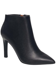 French Connection ALLY Womens Vegan Leather Pump Ankle Boots