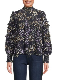 French Connection Birgin Colette Ruffle Blouse