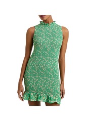 French Connection Camille Verona Womens Printed Short Mini Dress
