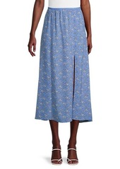 French Connection Cersier Verona Floral Midi Skirt