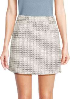 French Connection Effie Boucle Mini A Line Skirt