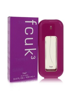 Fcuk 3 by French Connection Eau De Toilette Spray 3.4 oz Women