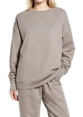 French Connection FCUK Women's Oversize Graphic Sweatshirt in Cloud Grey at Nordstrom