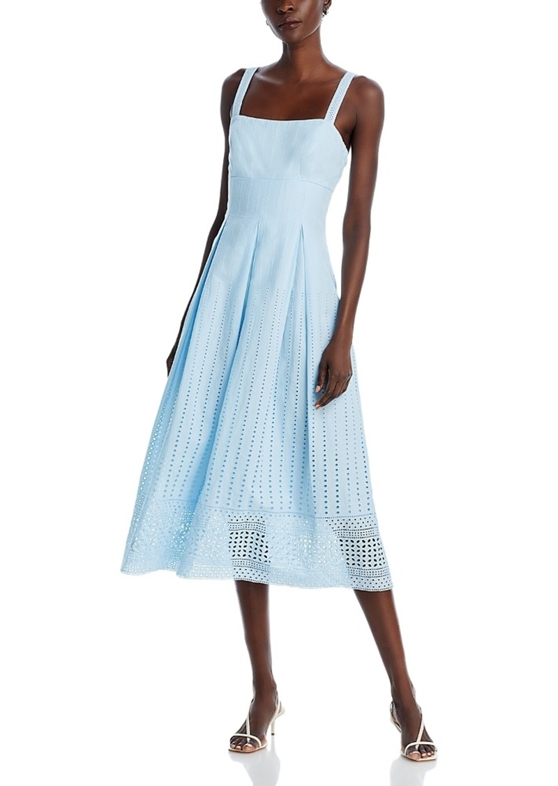 French Connection Abana Eyelet Midi Dress - 100% Exclusive