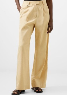 French Connection Alania City Pleat Wide Leg Pants