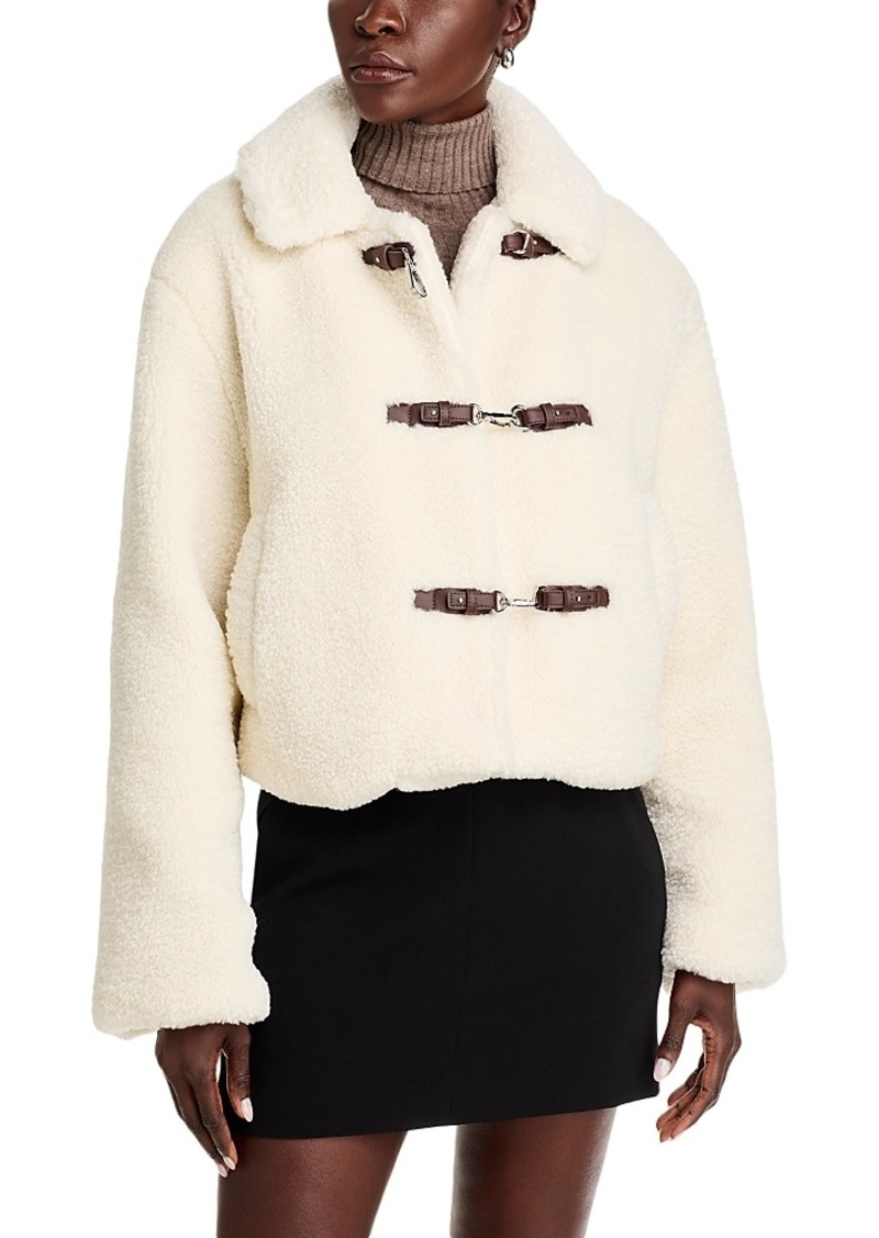 French Connection Alex Faux Fur Jacket