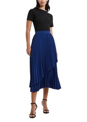 French Connection Ari Pleated Midi Skirt