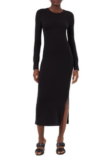 French Connection Baby Soft Long Sleeve Midi Sweater Dress