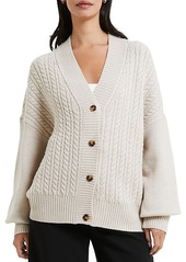 French Connection Babysoft Cable Knit Cardigan