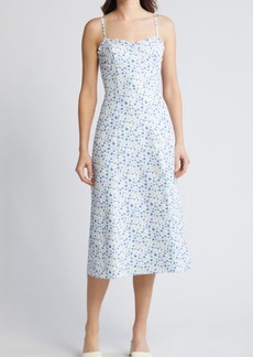 French Connection Camille Echo Floral Midi Sundress