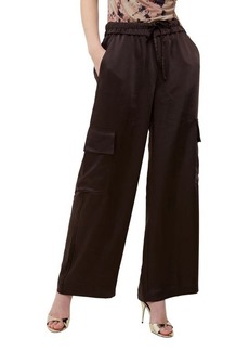 French Connection Chloetta Satin Cargo Pants