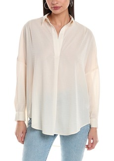 French Connection Clar Rhodes Drape Shirt