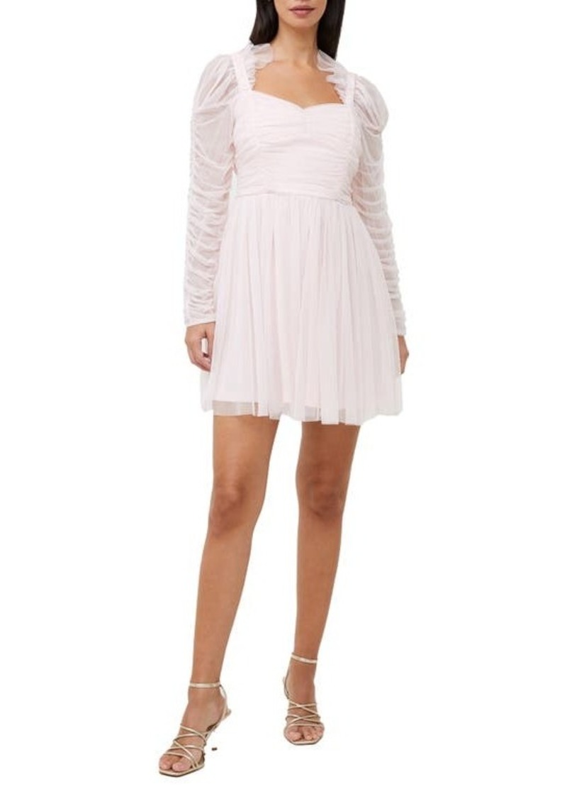 French Connection Edrea Long Sleeve Tulle Dress