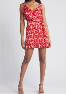 French Connection Elianna Floral Ruffle Dress