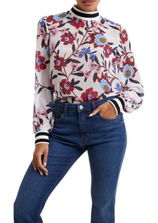 French Connection Eloise Floral Crinkle Top