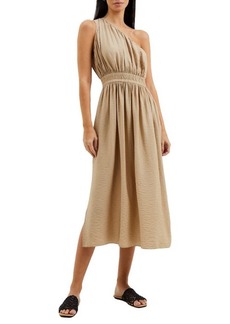 French Connection Faron One-Shoulder Crinkle Dress