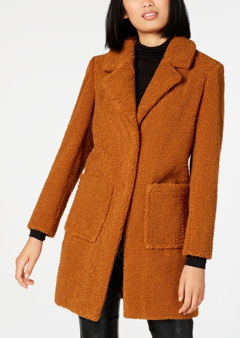 French Connection Faux-Fur Teddy Coat