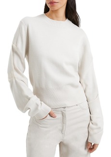 French Connection Faux Pearl Embellished Sweater