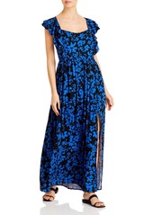 FRENCH CONNECTION Floral Print Maxi Dress