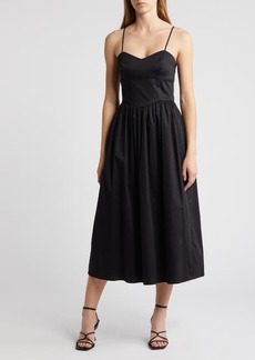 French Connection Florida Fit & Flare Midi Dress