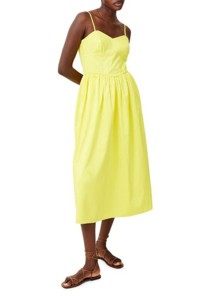 French Connection Florida Fit & Flare Midi Dress