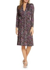 French Connection Frances Meadow Jersey Long Sleeve Dress