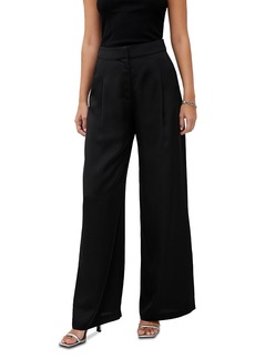 French Connection Harlow Satin Straight Leg Pants