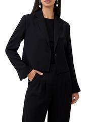 French Connection Harry Crop Blazer in Blackout at Nordstrom Rack
