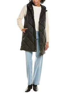 French Connection Large Diamond Quilted Coat