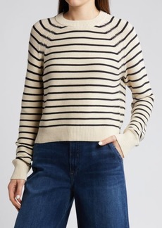 French Connection Lillie Mozart Stripe Cotton Sweater
