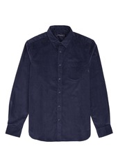 French Connection Micro Corduroy Button-Up Shirt