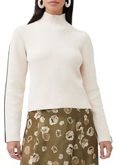 French Connection Mozart Cotton Mock Neck Sweater