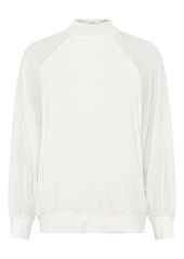 French Connection Noemi Woven Long Sleeve Top