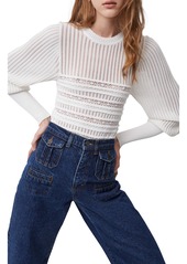 French Connection Orielle Puff Sleeve Knit Top